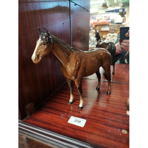 239 - Beswick horse