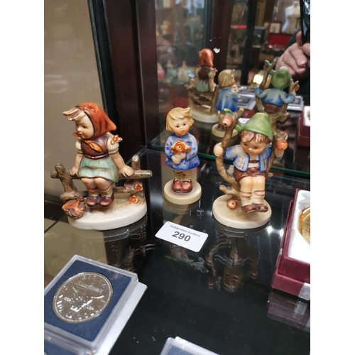 290 - 3 Hummel figures