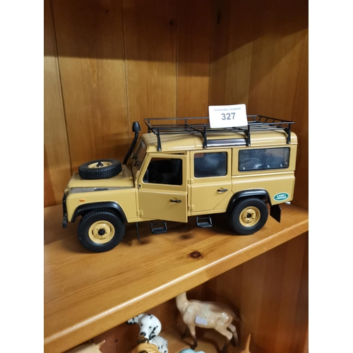 327 - Land Rover Defender detailed die cast model