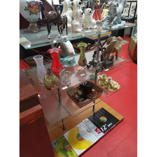 429 - glass shop display stand