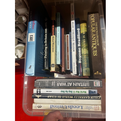 Variety of Hard Back Books (war, Leeds United + more)