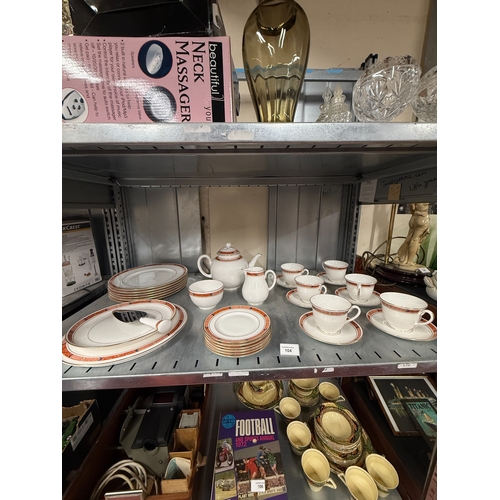 104 - Royal Worcester Beaufort 30 Piece Tea Set