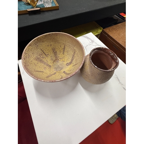 111 - 2 Peter Fisher Pottery Pieces