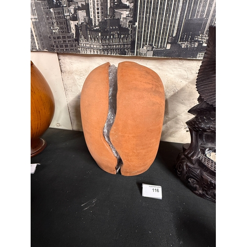 116 - Ceramic Roaster Dish By Peter Fisher