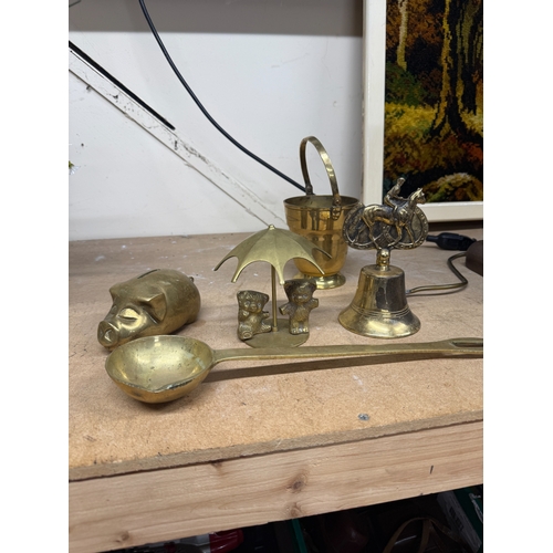 73 - Selection Of Brass Ornaments