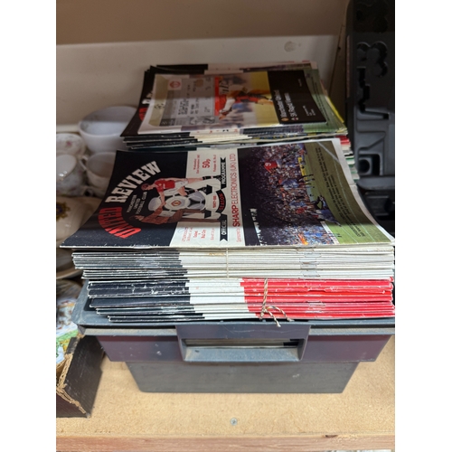 76 - Collection of Manchester United Programmes