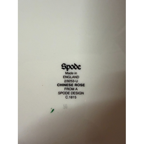 359 - Spode Chinese Rose Plate In Box