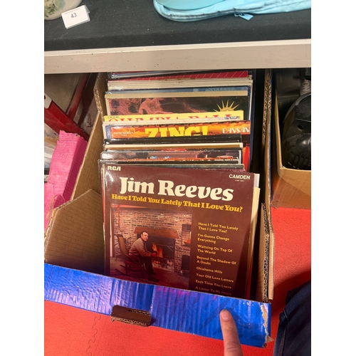 29 - Box of LP Records