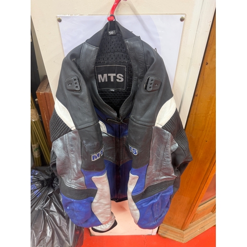 31 - MTS Leather Jacket Size 50