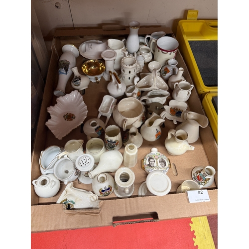 44 - Box of Crest ware