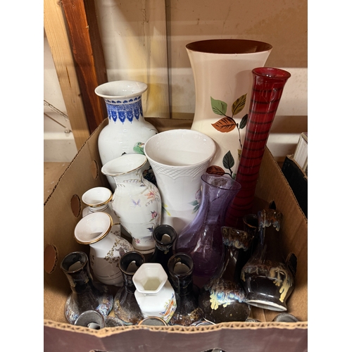 48 - Box Of Vases