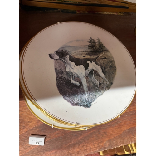 50 - 9 Collectable Animal Plates