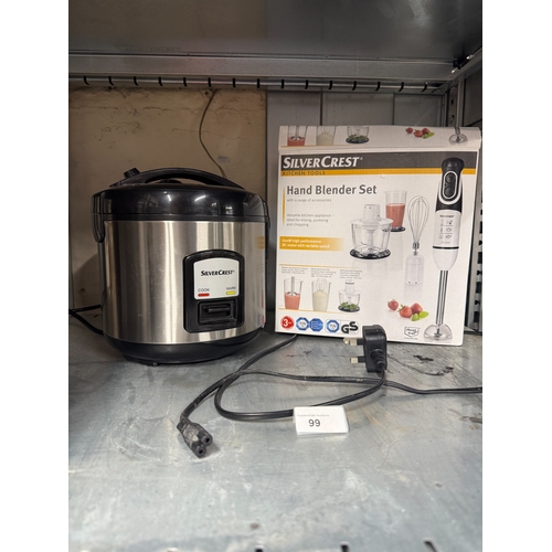 55 - Silver Crest Blender and Slow Cooker