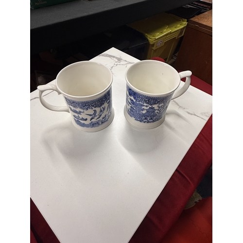 72 - 2 Churchill Fine Bone China Cups