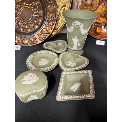 87 - 7 Piece Jasperware By Wedgwood