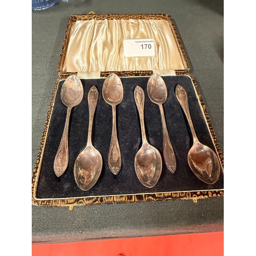 90 - Vintage Plated Spoon Set