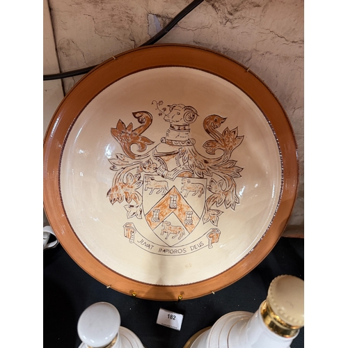 98 - Huddersfield Coat Of Arms Plate