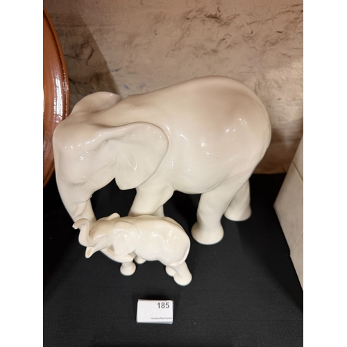 101 - Royal Doulton Elephant Figure Named Motherhood