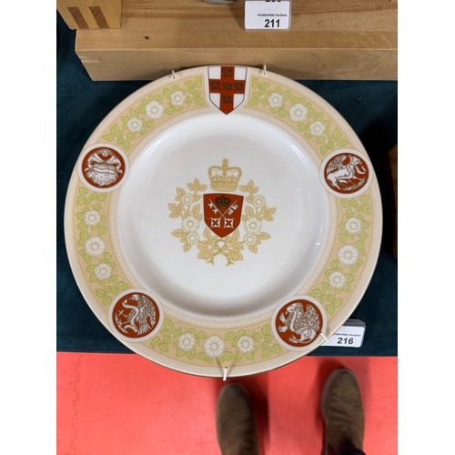 120 - Caverswall York Minster Plate