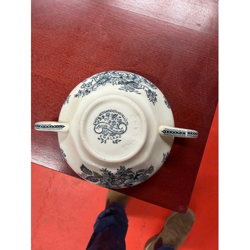 123 - Enoch Wedgwood Tunstall Soup Bowl/Creamer