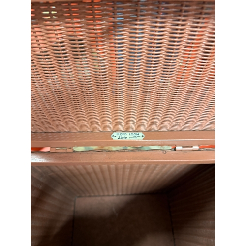 178 - Lloyd Loom Lusty Woven Wicker Laundry Basket