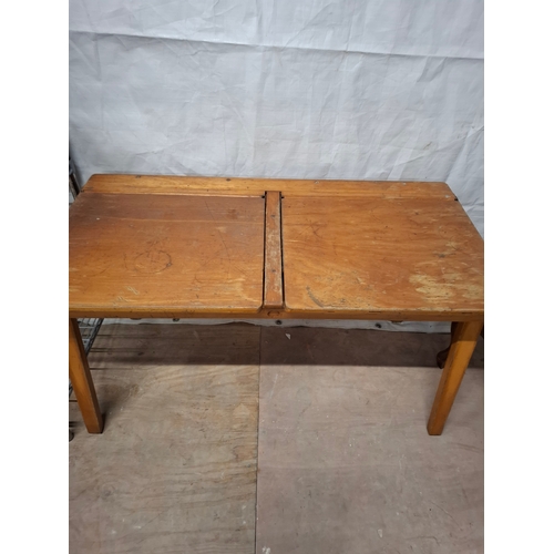 25 - Vintage Double Children's School Desk