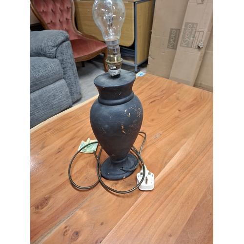 69 - Shabby Chic Black Lamp