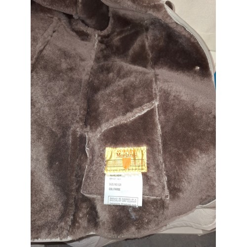 74 - Ladies Morlands Sheepskin Coat Small UK Size 18