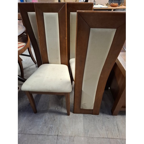 21 - 4 x Danish dining room chairsUsed condition