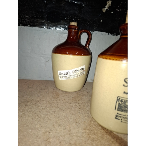 3 - 3 x Vintage Ceramic Jugs, Scotch Whiskey, Creedy Vintage Cider, & Scrumpy Jack