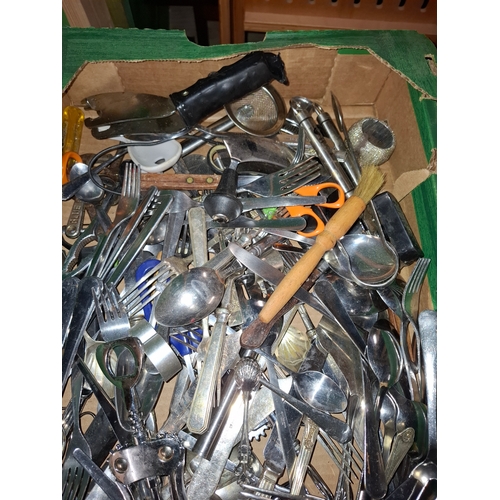 18 - Job lot of Cutlery and Kitchen Utensils All sorts Included