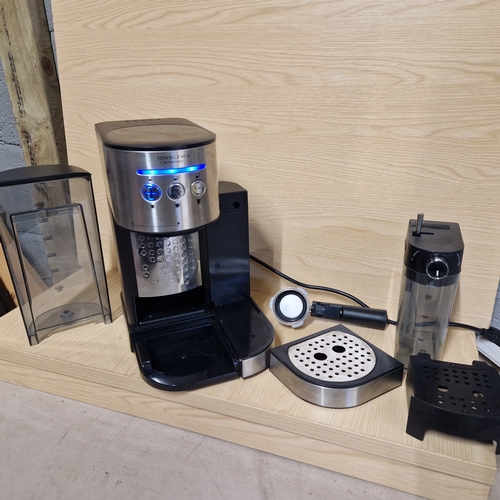 259 - JOHN LEWIS  (  SW1E 5NN ) Pump Espresso  Coffe Machine With Milk Frother -  ... 