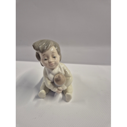 76 - A Selection of Lladro Collectors Society Porcelain Figurines,Including Best Friend Girl with Teddy B... 