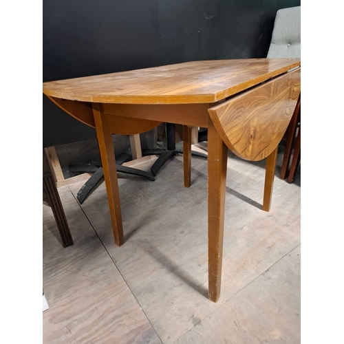 82 -  


Vintage Drop Leaf Circular Dining Table, Teak Veneered Effect ~ Seats Up to 4 ~ Believed to be 1... 