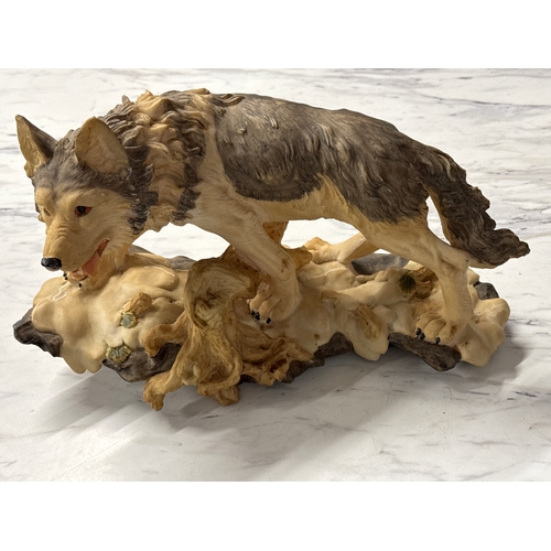 69 - Grey Wolf Ornament Perfect For A MantelpieceBelieved To Be Called ‘Lone Wolf’ And Also &... 