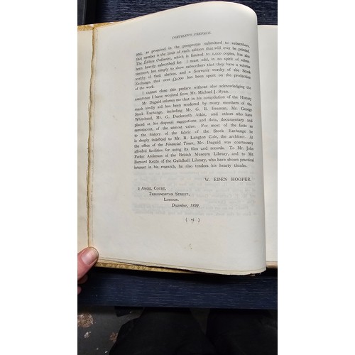 10 - Rare Find - 'The Stock Exchange in the Year 1900', Edition Ordinaire. First Edition, Only 1000 print... 