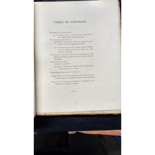 10 - Rare Find - 'The Stock Exchange in the Year 1900', Edition Ordinaire. First Edition, Only 1000 print... 