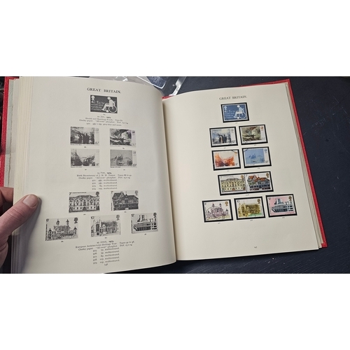 51 - Great Britain Decimal Stamp Collection 1971 - 79Housed in Stanley Gibbons Red Windsor Printed Album.... 