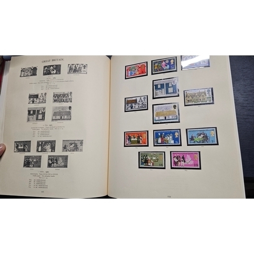 52 - Great Britain Stamp Collection from 1841 to 1975. Housed in a Stanley Gibbons Red Windsor Album Prin... 