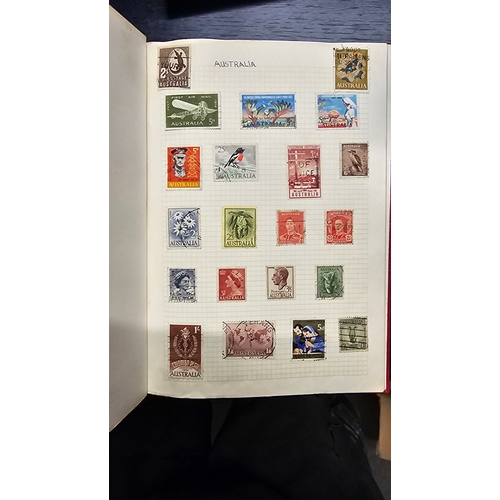 53 - World Collection of Stamps. 330 Stamps from different Countries Around the World. Housed in Stamford... 