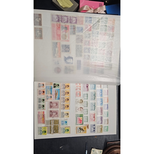 54 - World Lot Stamp Collection. No Commonwealth. Hundreds of Stamps from around the World. 