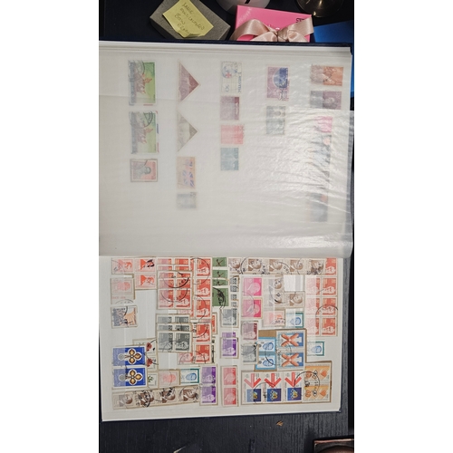 54 - World Lot Stamp Collection. No Commonwealth. Hundreds of Stamps from around the World. 