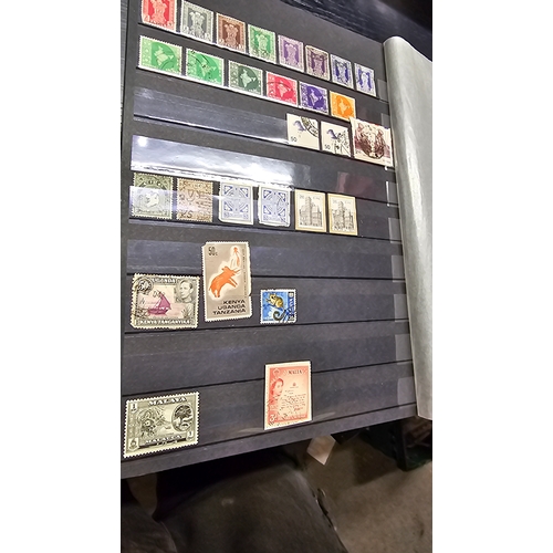 55 - British Commonwealth Stamp Collection.Approximately 200 Stamps from Australia, Canada, India, Cyprus... 