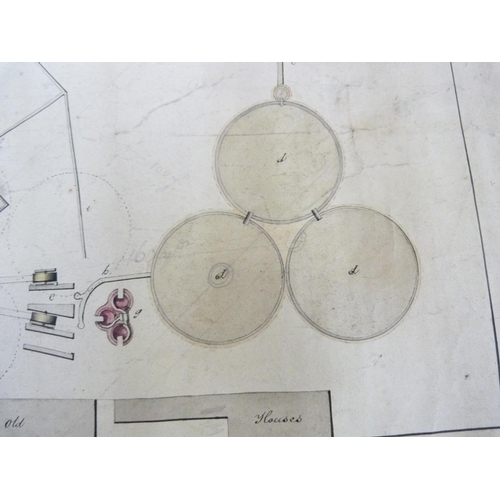 139 - Whitehaven - Mining. A Plan of the Machines, Boilers, Engine House etc. Intended for the New Pit at ... 