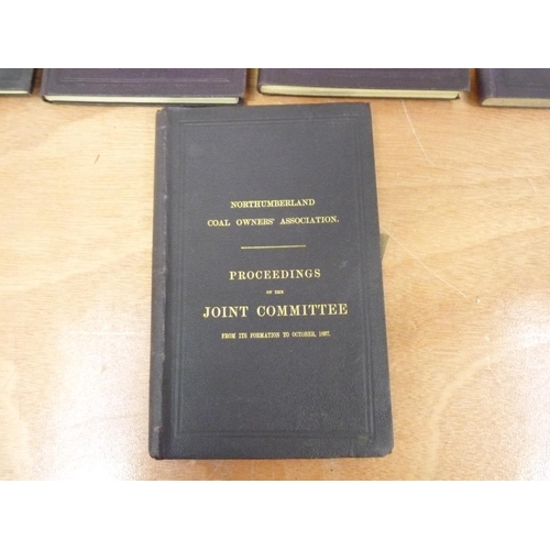 140 - NORTHUMBERLAND COAL OWNERS' ASSOCIATION.  Proceedings of the Joint Committee from Its Formation... 