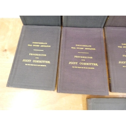 140 - NORTHUMBERLAND COAL OWNERS' ASSOCIATION.  Proceedings of the Joint Committee from Its Formation... 