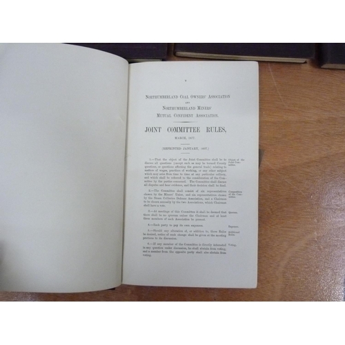 140 - NORTHUMBERLAND COAL OWNERS' ASSOCIATION.  Proceedings of the Joint Committee from Its Formation... 