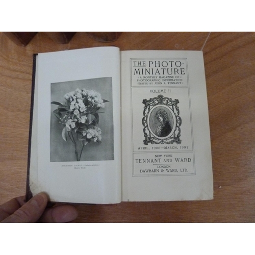 164 - THE PHOTO-MINIATURE, a Monthly Magazine of Photographic Information, Ed. by J. A. Tennant. Vols. 2, ... 