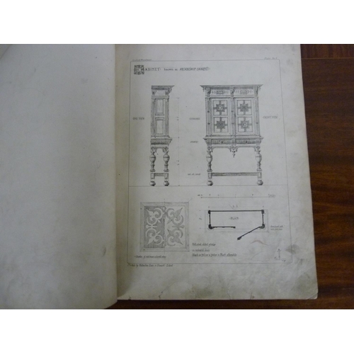 18 - <strong>SMALL J. W.</strong> Scottish Woodwork of the Sixteenth & Seventeenth Century. Ltd. ed. ...