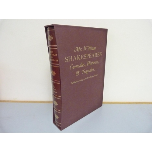 202 - SHAKESPEARE WILLIAM.  Comedies, Histories & Tragedies. Norton Facsimile of the First F... 